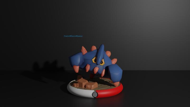 Boldore pokemon 3D print model