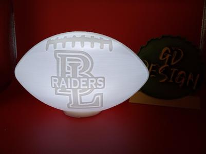Ben Logan Raiders FOOTBALL LIGHT