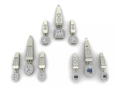 Collection of 3 mini jewelry sets