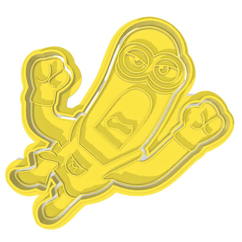 Mega Minion Tim cutter/stamp cookie cutter My favorite villain 4 despicable me