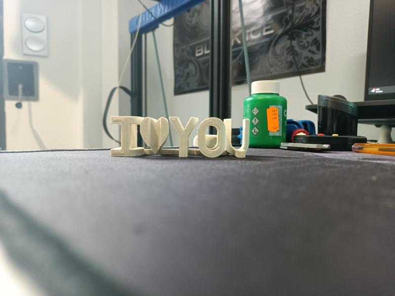 I love you daddy / Te quiero papá