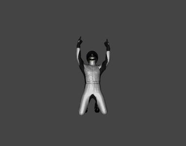 F1 Driver Rally Motorcycle Driver Celebration X1