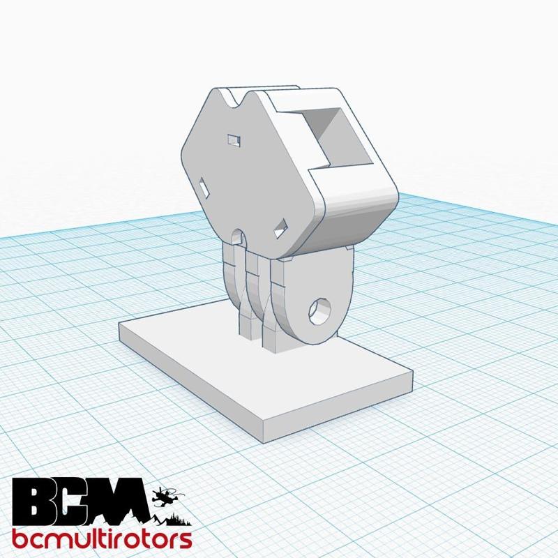 Frsky X8R Holder - Hinged (BC Chipmunk 170)