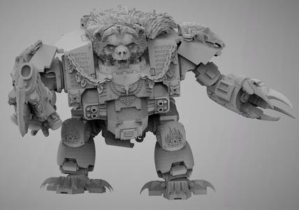 Bjorn Again Venerated Bear Mech - Modular