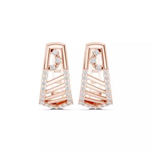 Diamond Hoops Earrings 3dm stl renders animation videos details