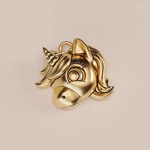 Cute Unicorn pendant