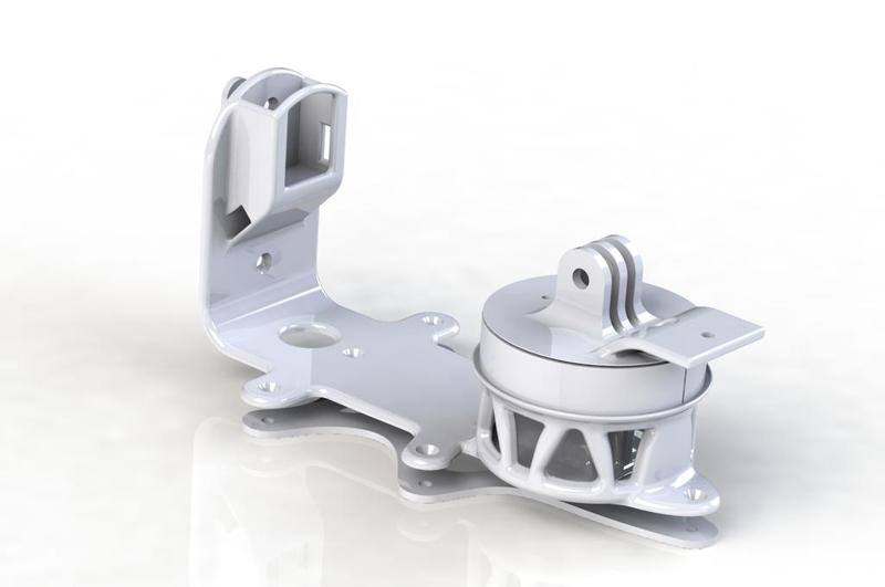 FPV Pod (Pan) - Hawkeye 1700 - GoPro/Xiaomi Yi + Board Cam Mount