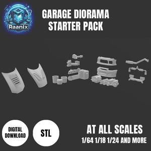 GARAGE PACKAGE 1:64 AND WITH ITS SURPRISES