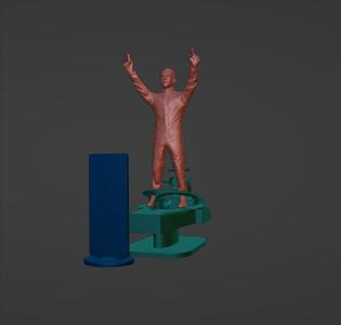 F1 Champion, Driver, Helmet, Helmet, Figure, Halo, Pitboard