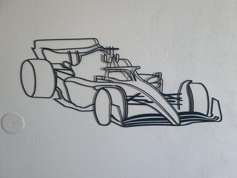 Formula 1 wall art - Ferrari F1-75