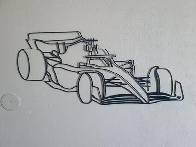 Formula 1 wall art - Ferrari F1-75