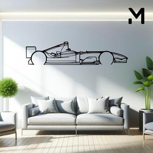 Wall Silhouette: F1 - f1 2004