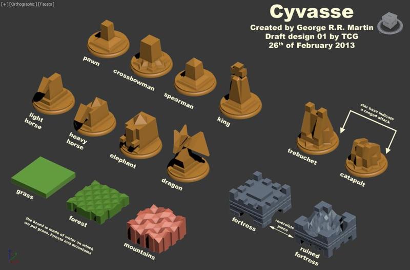 Cyvasse game by Harlem SÃ¶rensen