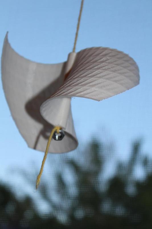 Mr. Twisty Dance:a vertical wind turbine or wind art