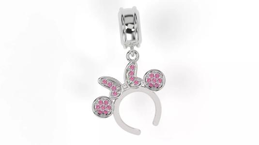 Charm Mouse headband with gems