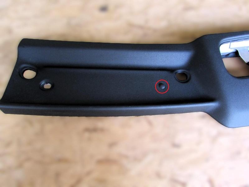 Rubber bumper - Suitable for Audi TT 8J Roadster roof lining 8J7867512A