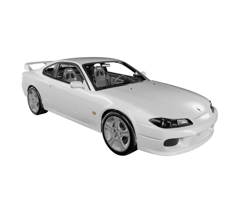 1999 Nissan Silvia S15 Spec-S Aero(HIGH QUALITY, COMPLETE INTERIOR)