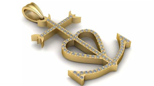 Croix Pendent 3d pribntble model