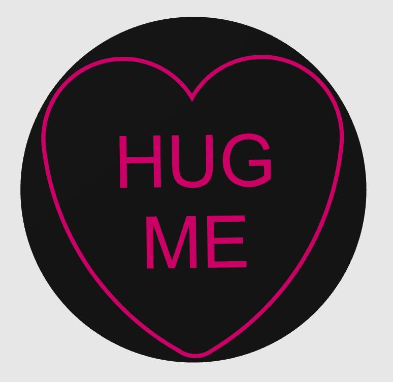 Love Heart Box "Hug Me"