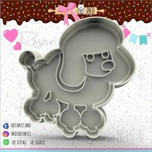 Poodle Dog Cookie Cutter - poodle dog Cookie Cutter.