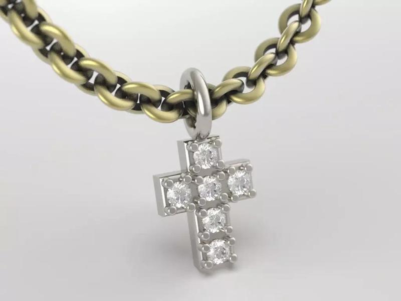 Cross pendant