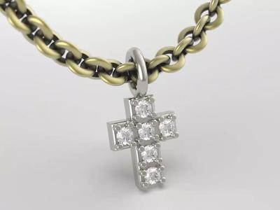 Cross pendant