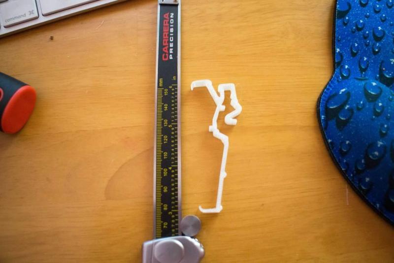 3" Hunter Douglas Valance clip