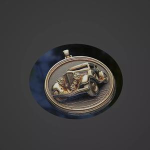 Car Pendant Medallion