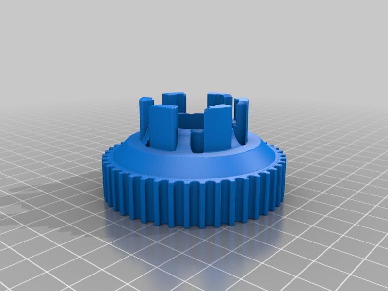 Longboard Wheelpulleys, 44 and 48 teeth HTD5 versions