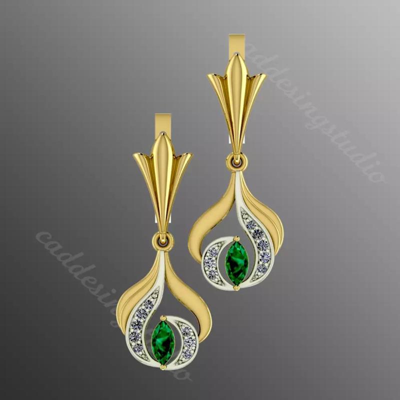 Earrings dp1