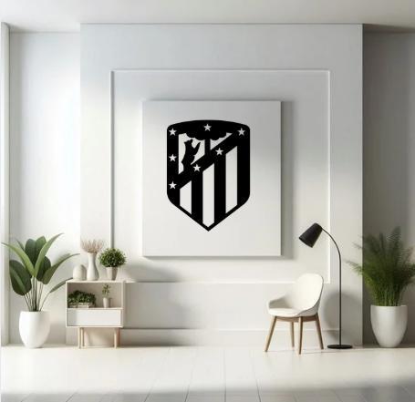ATLÉTICO DE MADRID 2D WALL DECORATION