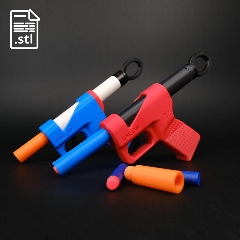 TPB-One Foam Darts Blaster - 3D Printable Model 🎯