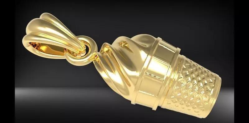 ice cream pendant Necklace Charm bracelet Jewelry gift