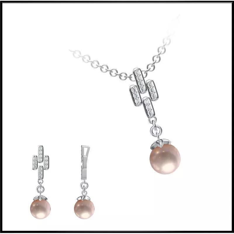 JCD Format Mens pearl pendant jewelry jcd