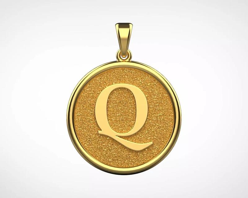 Pendant Letter Q N50