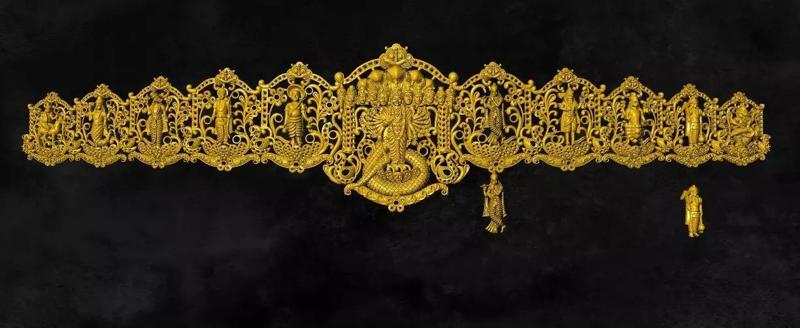 DASAVATAR BELT FOR WOMAN GOLD ORNAMENT