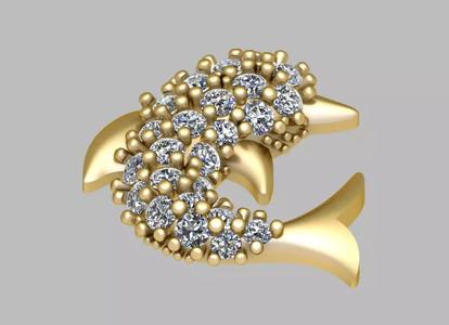 logo dolphin jewelry
