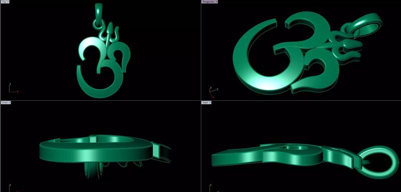 OM Pendant High Polish