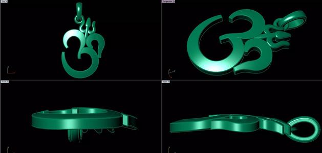 OM Pendant High Polish