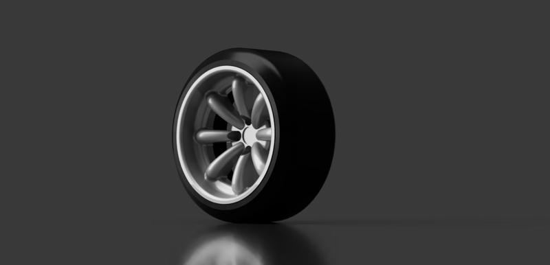 Watanabe - Intra T - Minilite - Smoor Style wheels 1/43
