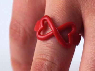 Connected Hearts Ring
