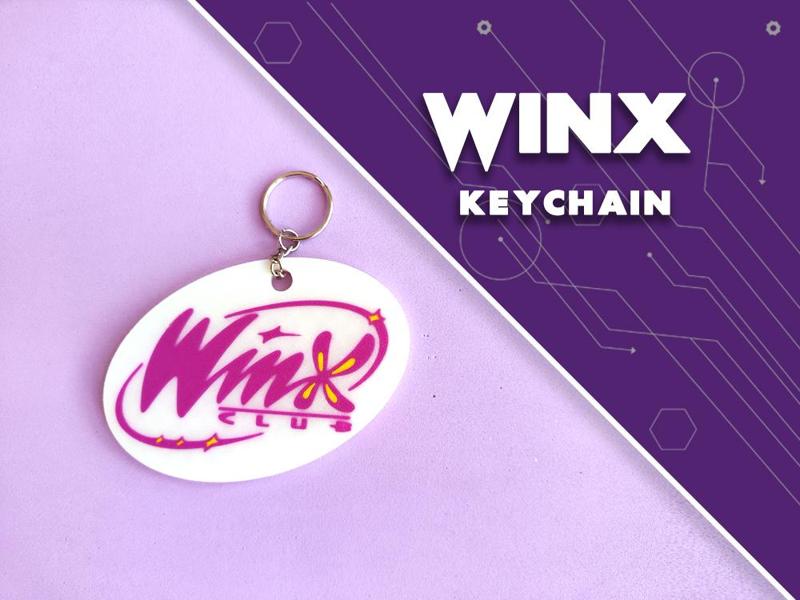 Winx club keychain