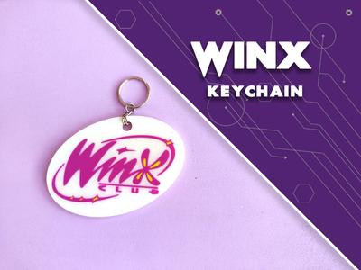 Winx club keychain