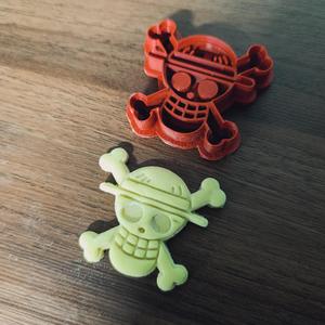 Straw hat, pirate, mugiwara Polymer clay (cutter) Polymer clay cutter mold cutter