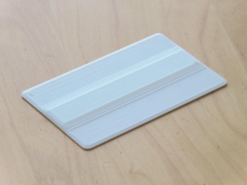 Vinyl Decal Squeegee - Credit Card Size