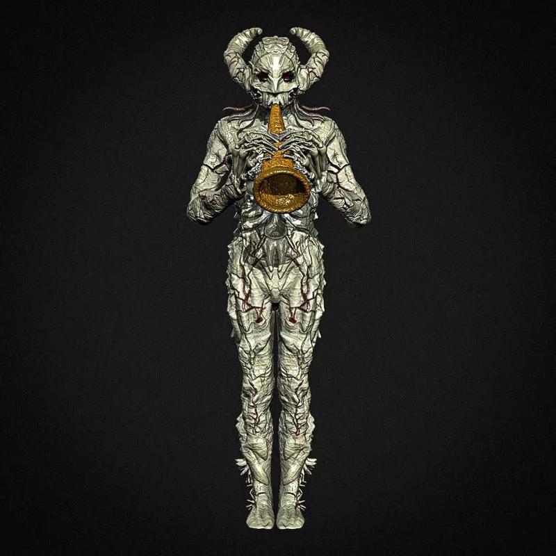 Human trumpet bone