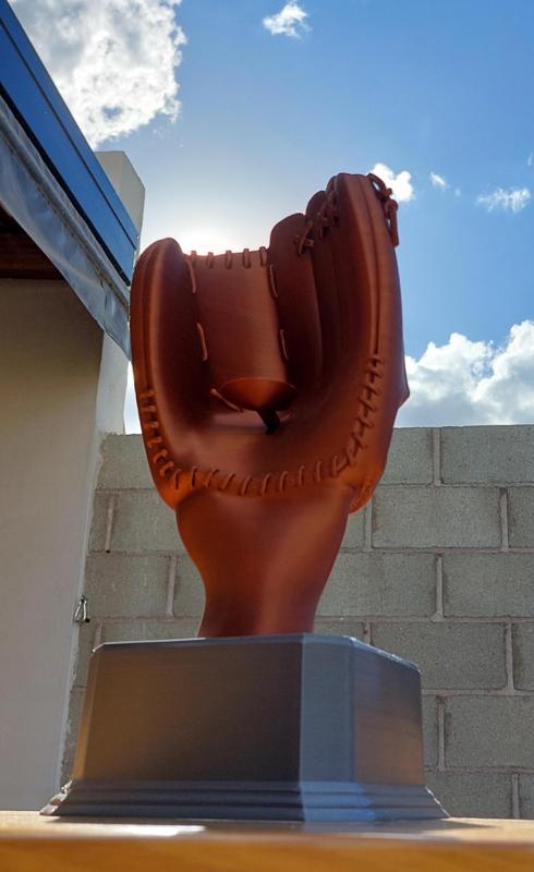 Baseball Trophy - ball holder