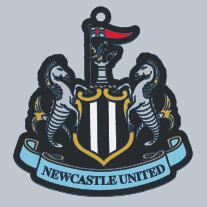 NewCastle United keychain