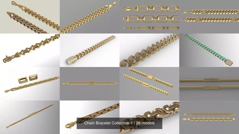Chain Bracelet Collection-1