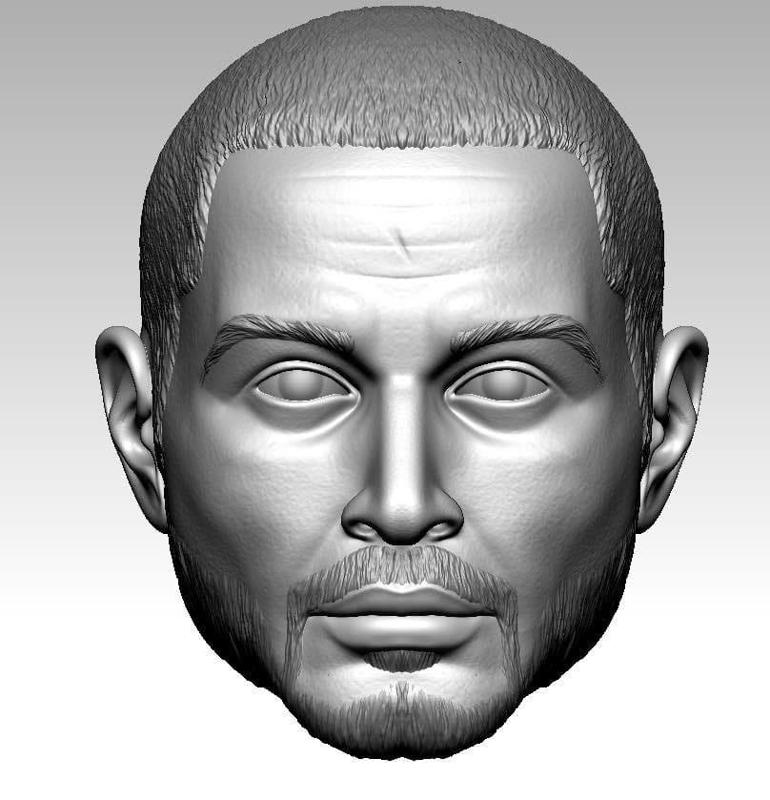 PROMETHEUS Charlie Holloway Headsculpt for Neca Figures